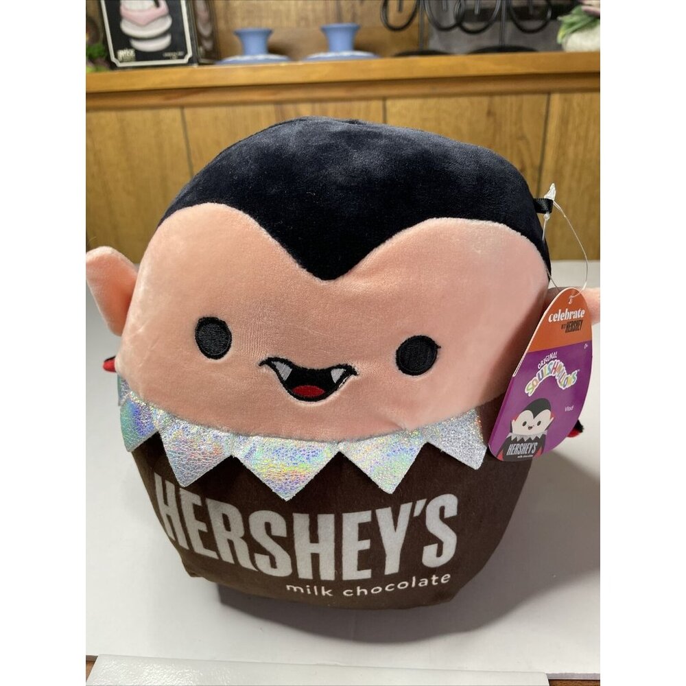 Squishmallows Halloween Vampire 8" Vlad Hershey’s NWT Plush